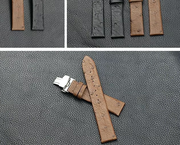 Ostrich Skin Watch Strap