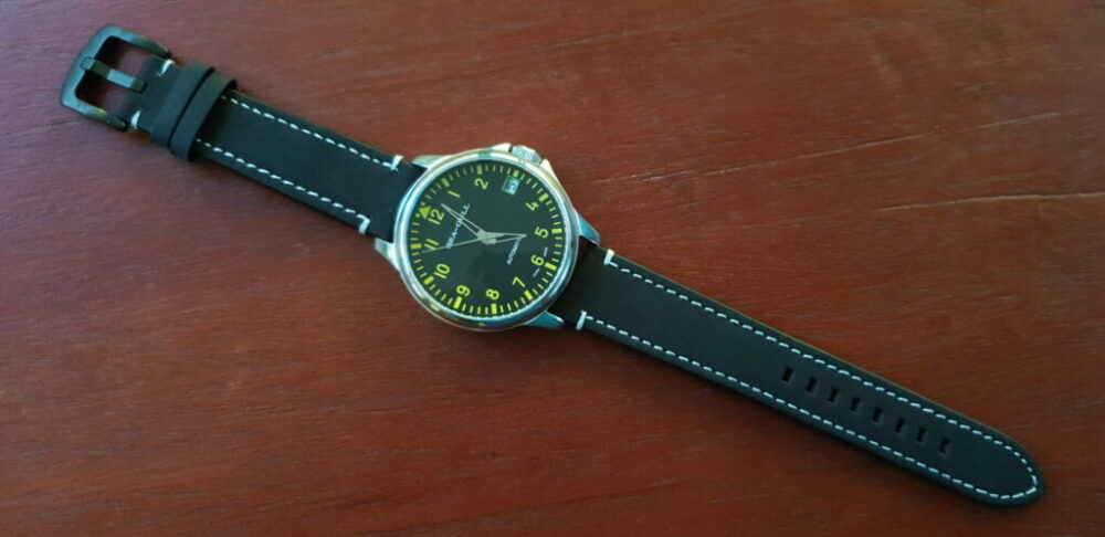 'Mapleton' Black on Seagull Watch