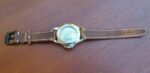 rear mapleton brown quick release leather watch band