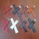 marcoola rear all colours leather watch strap