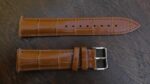 kenilworth tan colour leather watch band