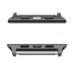 apple watch strap adapter black suits spring bars