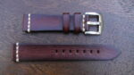 Italian calf leather watch strap