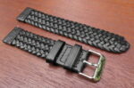 black braided leather watch strap for sale au