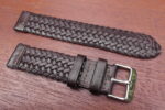 braided brown with stainless steel buckle