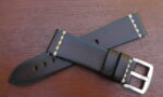 flaxton brown leather band