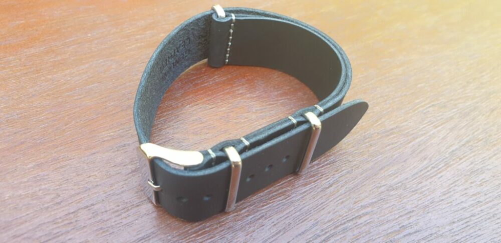 Nato black leather