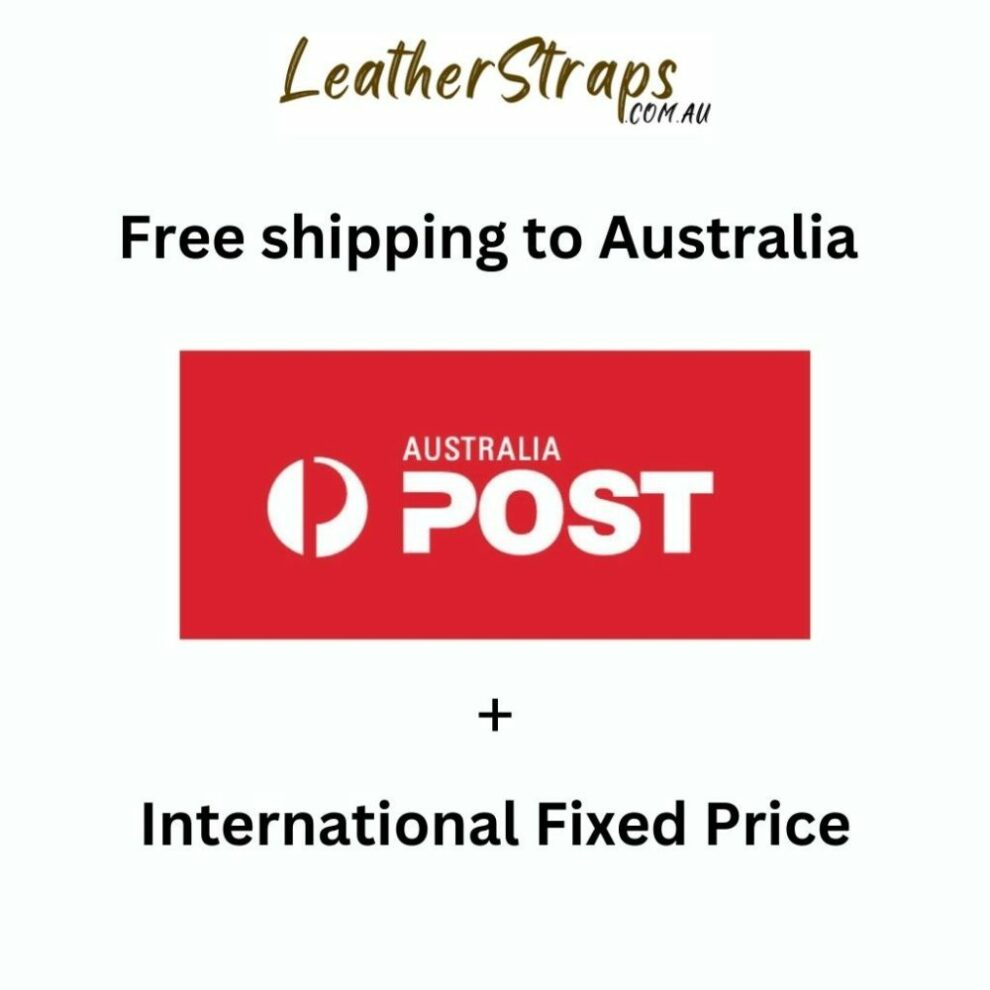 Handmade Leather Watch Strap 20mm 22mm 24mm LeatherStraps au handmade-leather-watch-strap-20mm-22mm-24mm-leatherstraps-au