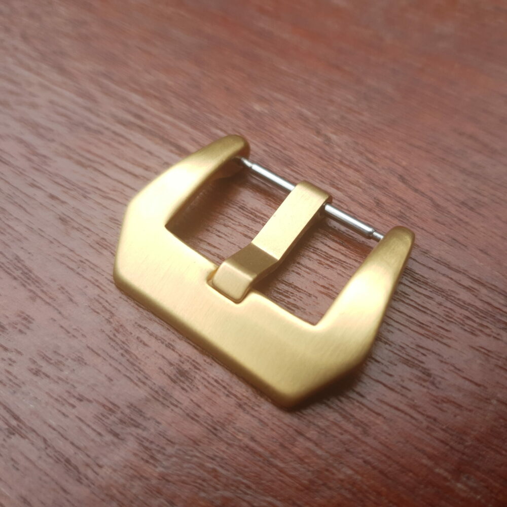 large gold watch buckle