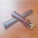 Marcoola Dark Brown leather watch band