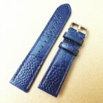 Ostrich leg skin watch strap