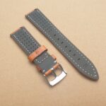 Cooran top grain leather strap Vented Underside