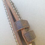 Cooroy V3 Leather Watch Strap Side Up Close