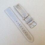 eudlo leather watch strap beige