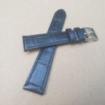 black alligator watch band