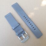leather watch strap grey colour