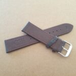 Rear of Eudlo Dark Brown watch bans