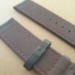 Eudlo Dark Brown watch band rear