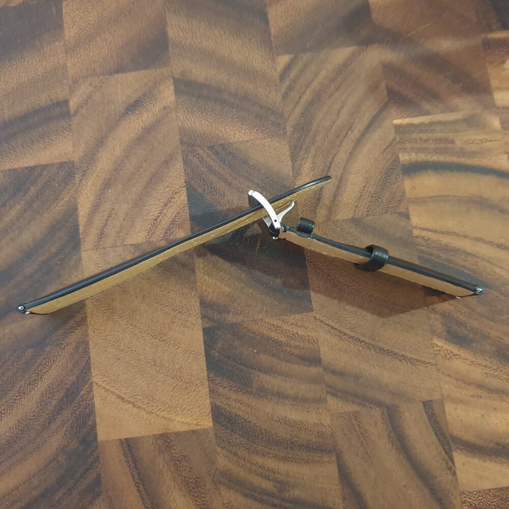 Coolum Plain Leather watch Strap sideview showing thickness