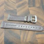 eudlo leather watch strap underside