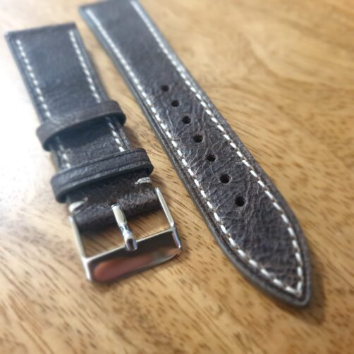 Camel Leather Watch Strap