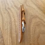 Cooroy v3 Top Grain Leather Watch Strap side view of leather