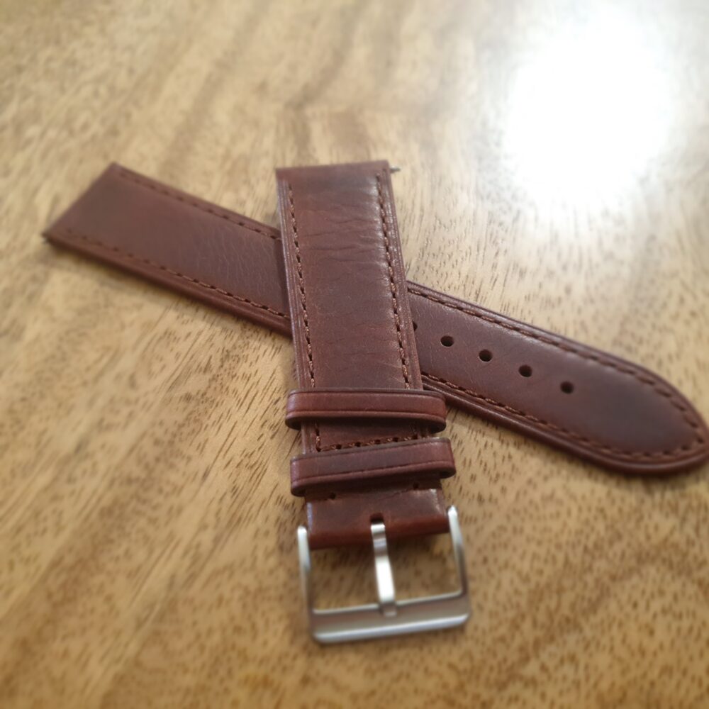 Pialba Brown Leather Watch Band