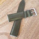 Green Leather Watch Bnad