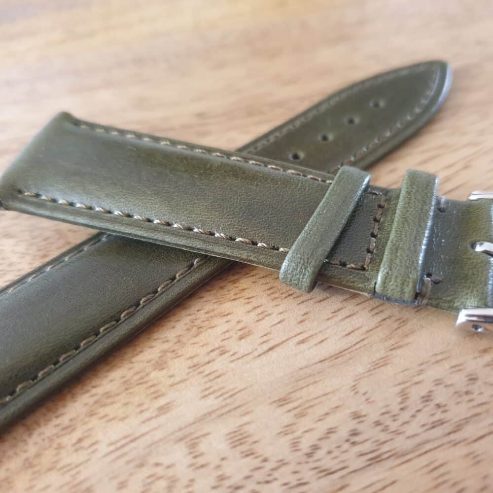 Coolum Plain Green Watch Band