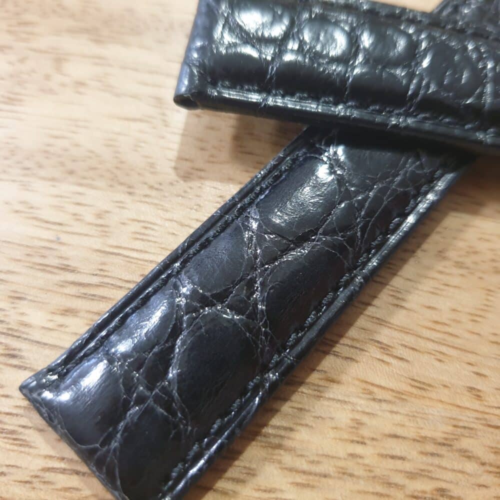 crocodile skin watch strap