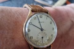 1940's Zenith on Distressed Strap by Gary