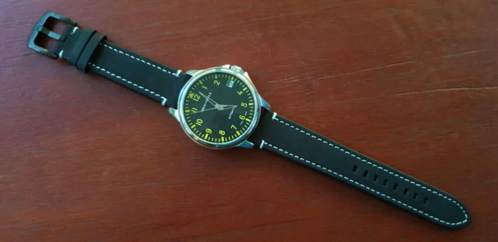'Mapleton' Black on Seagull Watch