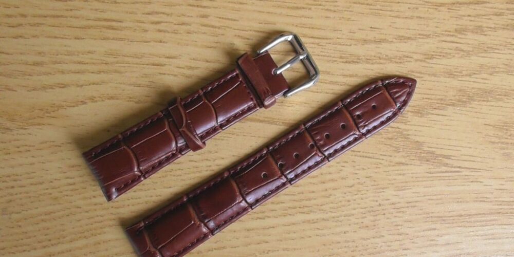 britinya australia brown leather watch strap