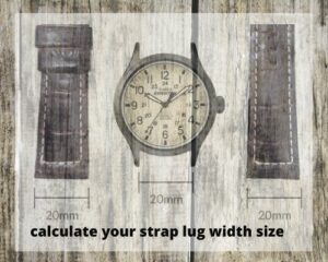 watch lug width size measurement
