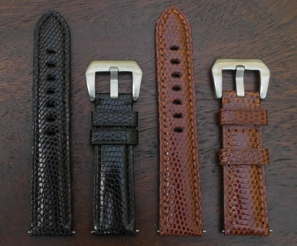 beerwah lizard leather genuine watch straps