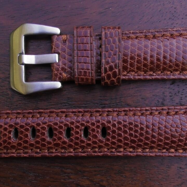 Maleny Black Leather Watch Strap