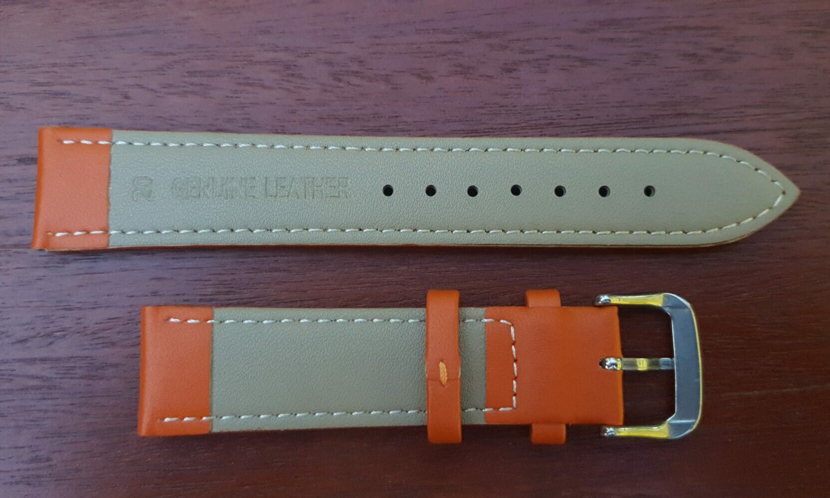 rear of warana orange strap