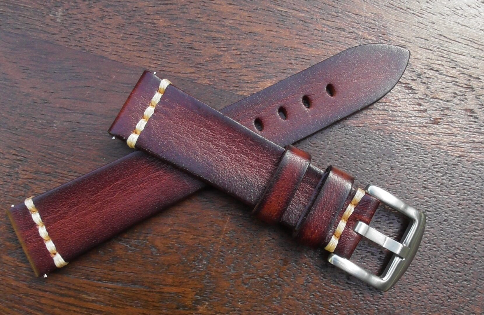 flaxton italian calf leather watch strap
