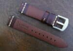 flaxton light brown italian calf leather strap