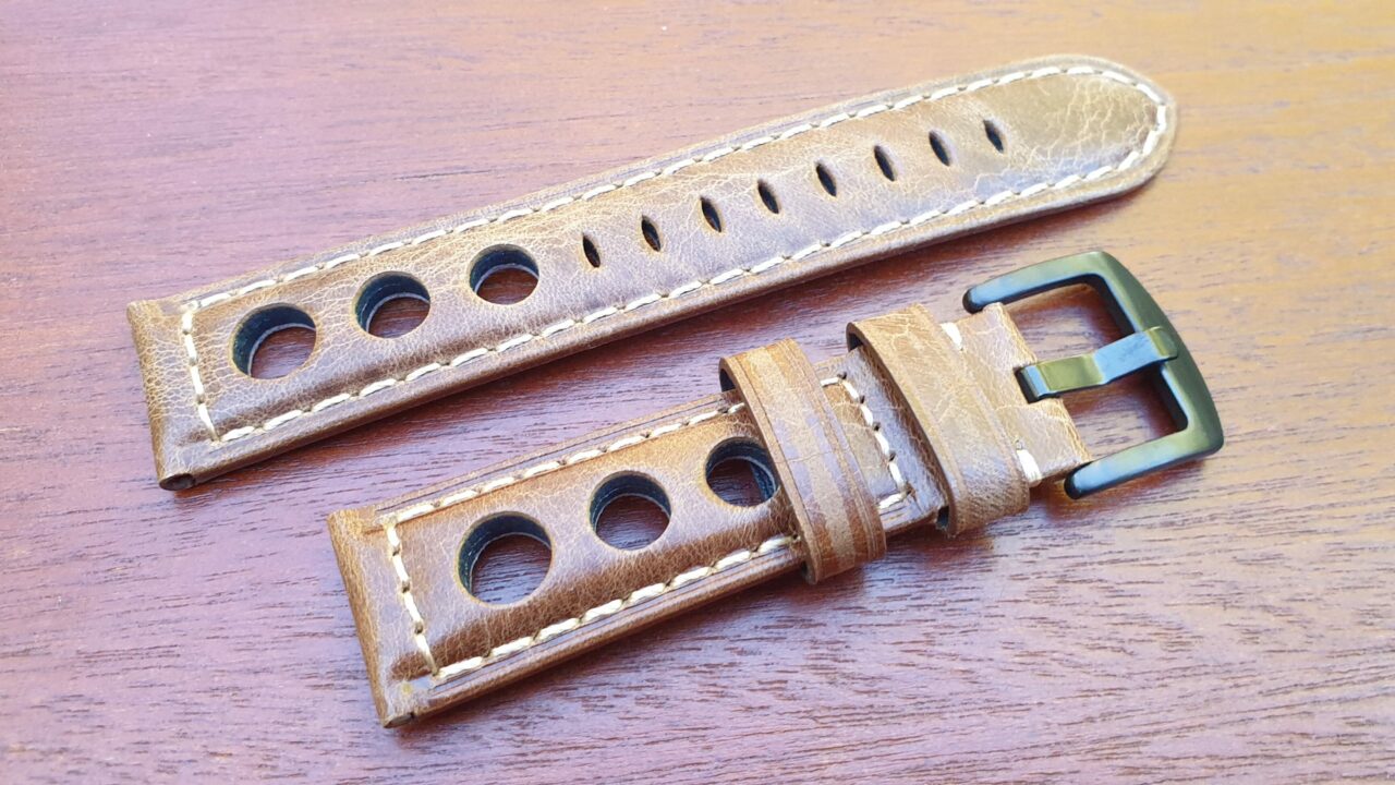 conondale rally band light brown black buckle