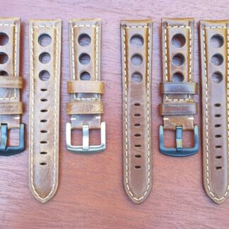 conondale rally racing leather straps all colours