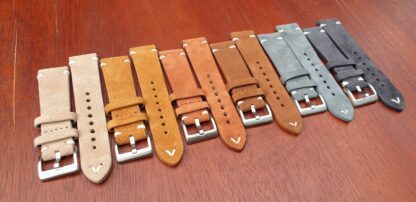 suede leather watch bands all colours