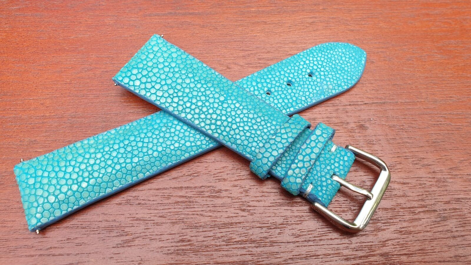 turquoise leathjer watch band