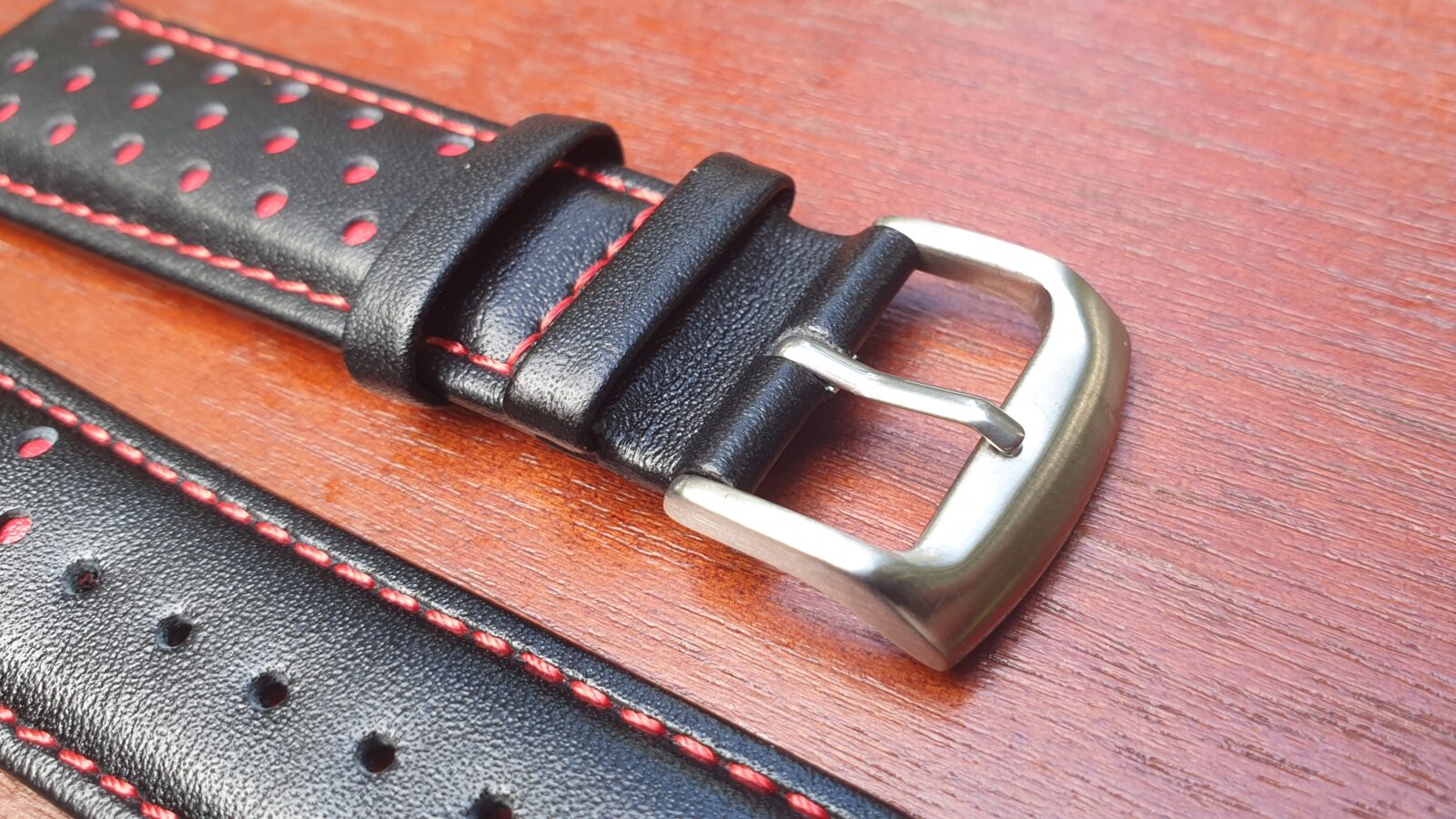 stainless steel buckle for leather watch strap