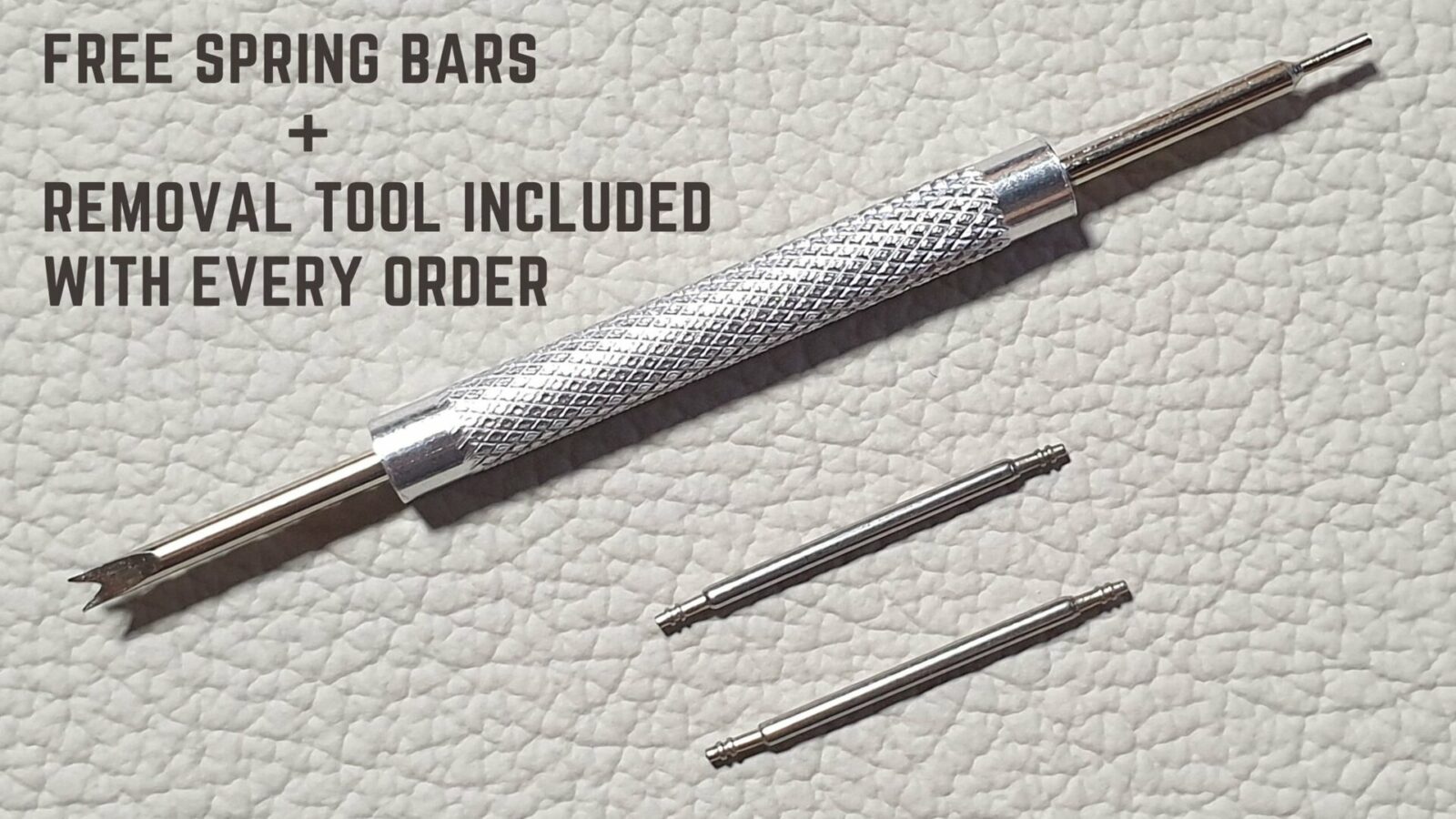 watch strap removal tool and spring bars