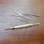 watch strap pins with removal tool