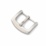 Brushed Finish Silver Buckle for watch