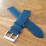 Pialba Blue Leather watch strap