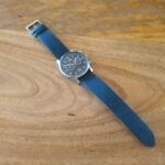Pialba Blue leather on watch