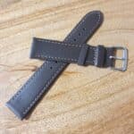 leather watch strap overlapped each piece on top